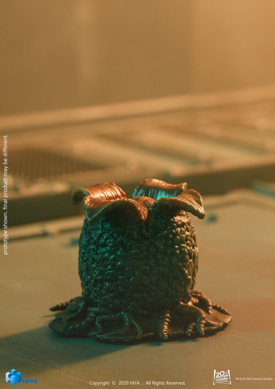 Hiya Ultimate Mini Series 1/18 Alien 2 Movie Version Alien Egg and Face Worm Set