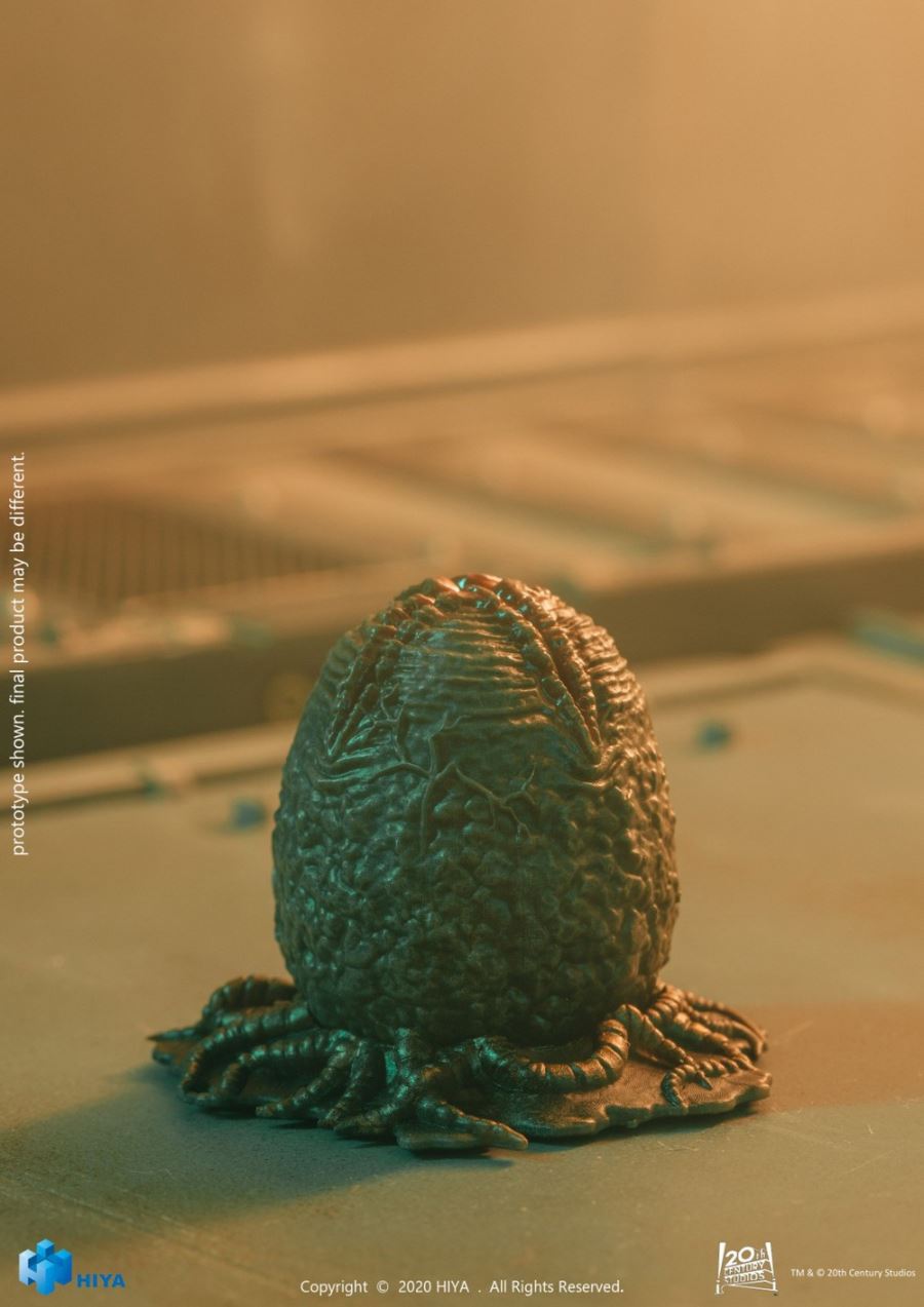 Hiya Ultimate Mini Series 1/18 Alien 2 Movie Version Alien Egg and Face Worm Set