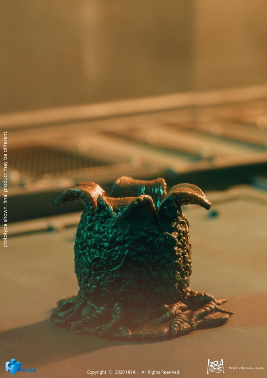 Hiya Ultimate Mini Series 1/18 Alien 2 Movie Version Alien Egg and Face Worm Set