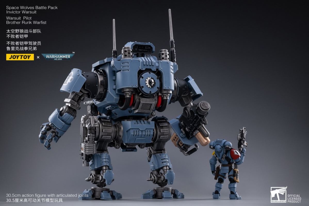 Space Wolf Fighting Unit-Hunter Squad & Undefeated Armor 1/18