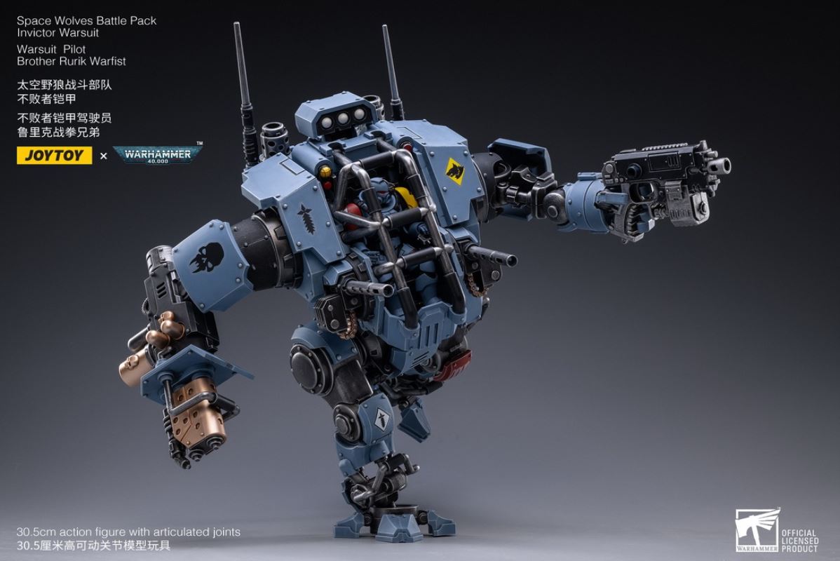 Space Wolf Fighting Unit-Hunter Squad & Undefeated Armor 1/18