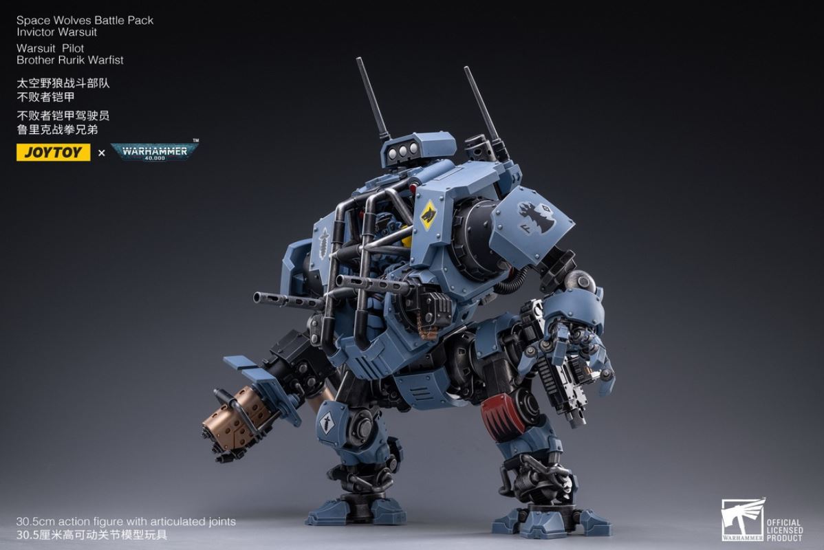 Space Wolf Fighting Unit-Hunter Squad & Undefeated Armor 1/18