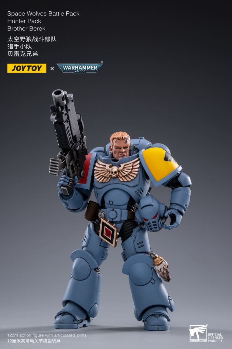 Space Wolf Fighting Unit-Hunter Squad & Undefeated Armor 1/18