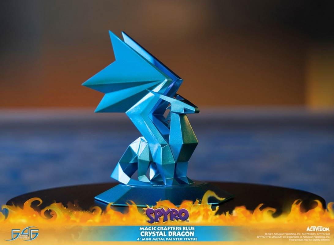 SPYRO THE DRAGON-DREAMWEAVER PURPLE CRYSTAL DRAGON