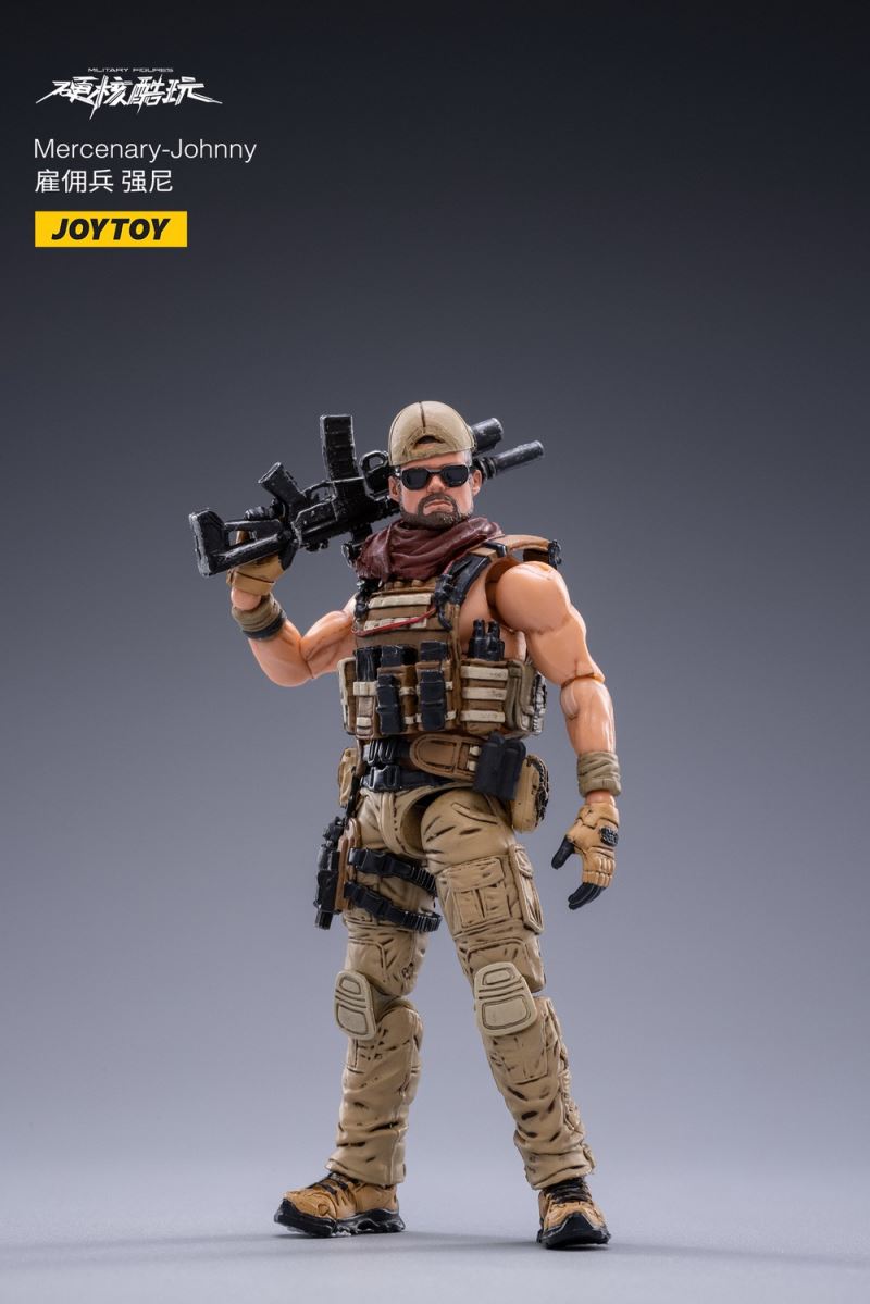 Hardcore Cool Play-Mercenary Trio & Suit Male Killer 1/18