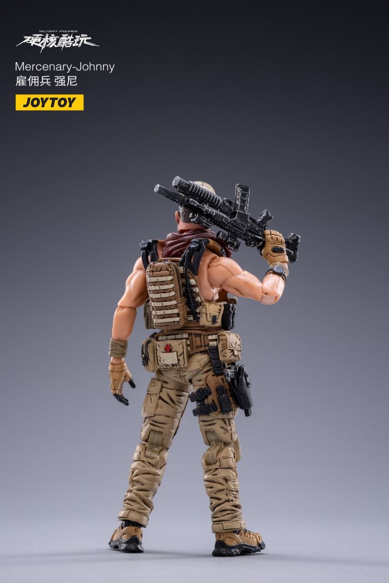 Hardcore Cool Play-Mercenary Trio & Suit Male Killer 1/18