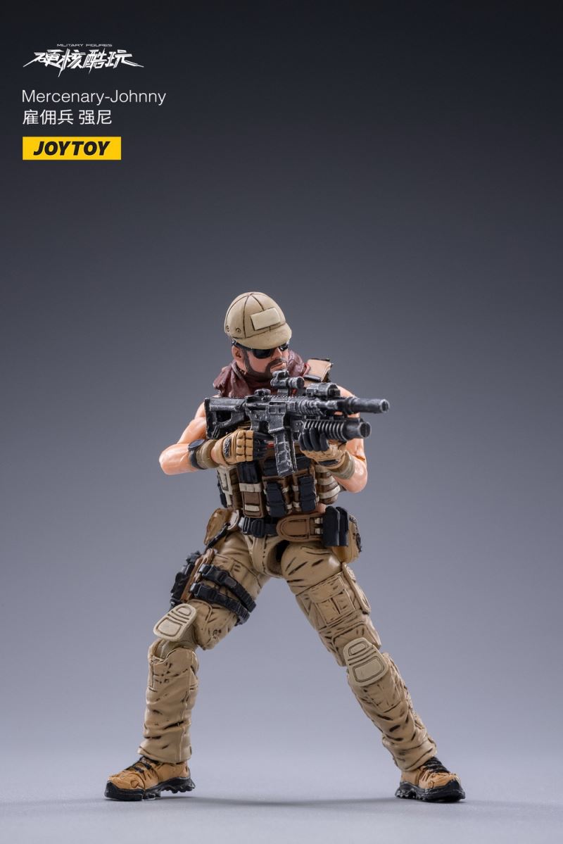 Hardcore Cool Play-Mercenary Trio & Suit Male Killer 1/18