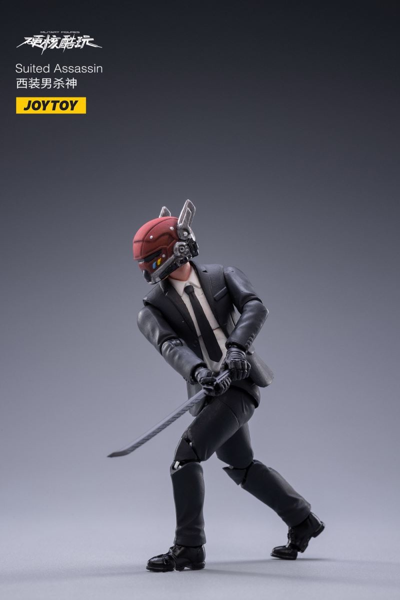 Hardcore Cool Play-Mercenary Trio & Suit Male Killer 1/18