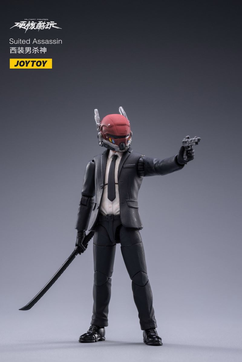 Hardcore Cool Play-Mercenary Trio & Suit Male Killer 1/18