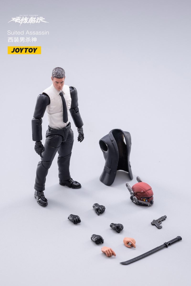 Hardcore Cool Play-Mercenary Trio & Suit Male Killer 1/18