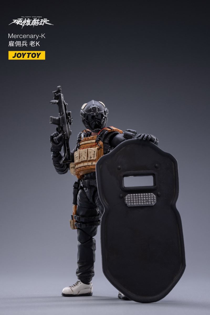 Hardcore Cool Play-Mercenary Trio & Suit Male Killer 1/18