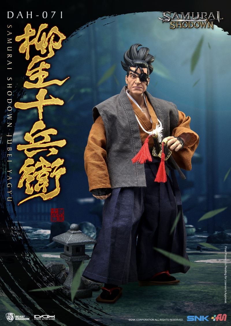 Samurai Shodown: Jubei Yagyu Dynamic 8ction Heroes Action Figure