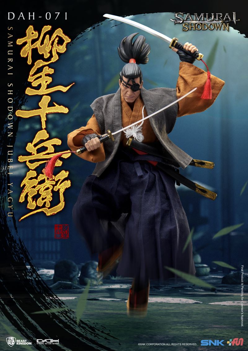 Samurai Shodown: Jubei Yagyu Dynamic 8ction Heroes Action Figure
