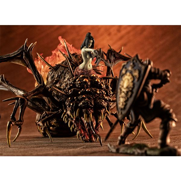 Game Piece Collection DARK SOULS Senior Knight & Chaos Witch Crag