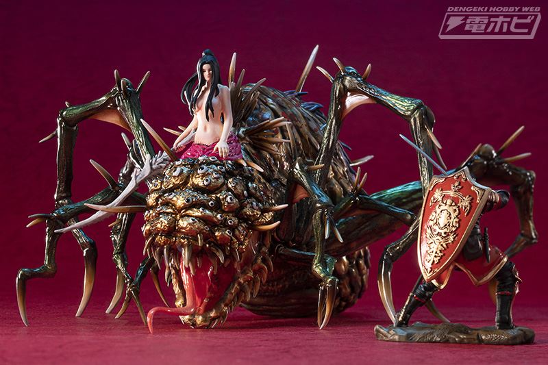 Game Piece Collection DARK SOULS Senior Knight & Chaos Witch Crag