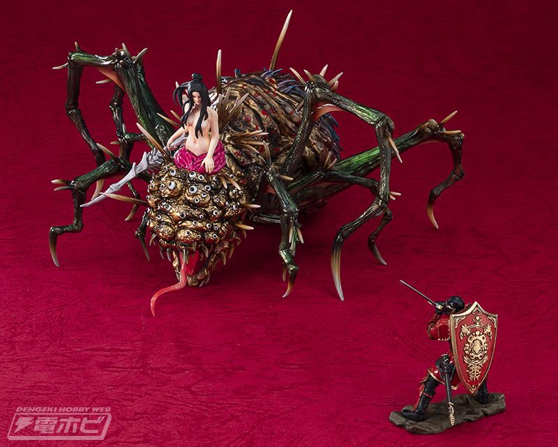 Game Piece Collection DARK SOULS Senior Knight & Chaos Witch Crag