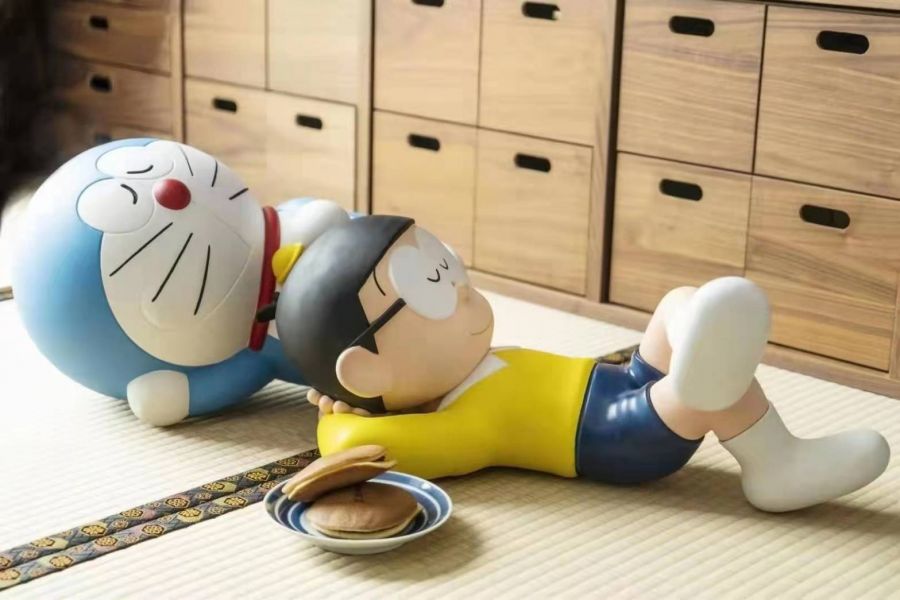 Sleeping Doraemon & Nobita