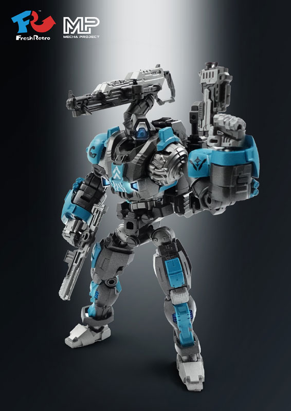 MECHA PROJECT MP-02 General Use Heavily Armed Mechanical Soldier 1/18