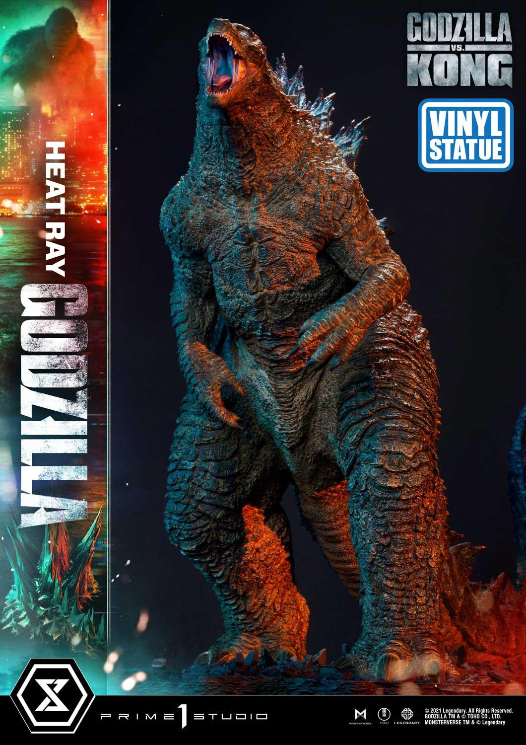 Godzilla vs Kong Heat Ray Godzilla Vinyl Statue