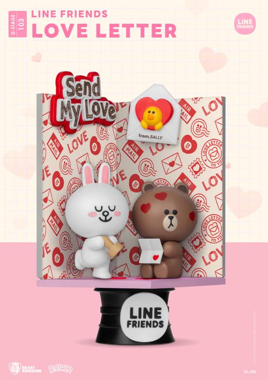 Dream-Selected Line Friends-Love Letter/Sports/Vendor/Beach