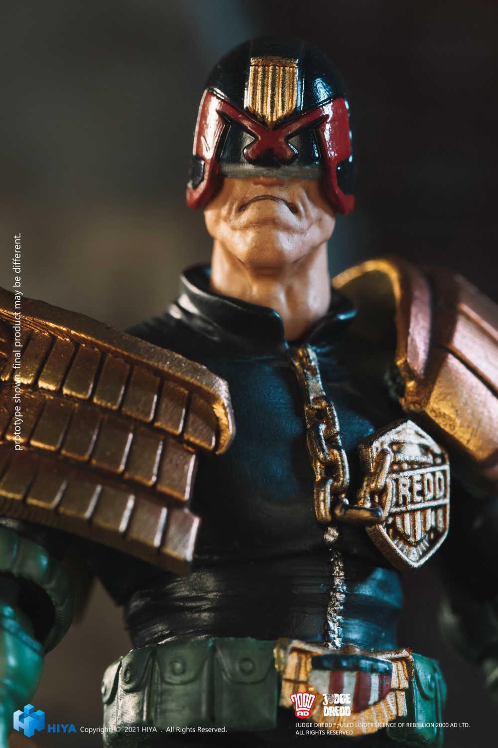 HIYA Extreme Mini Series Judge Dredd 1/18    