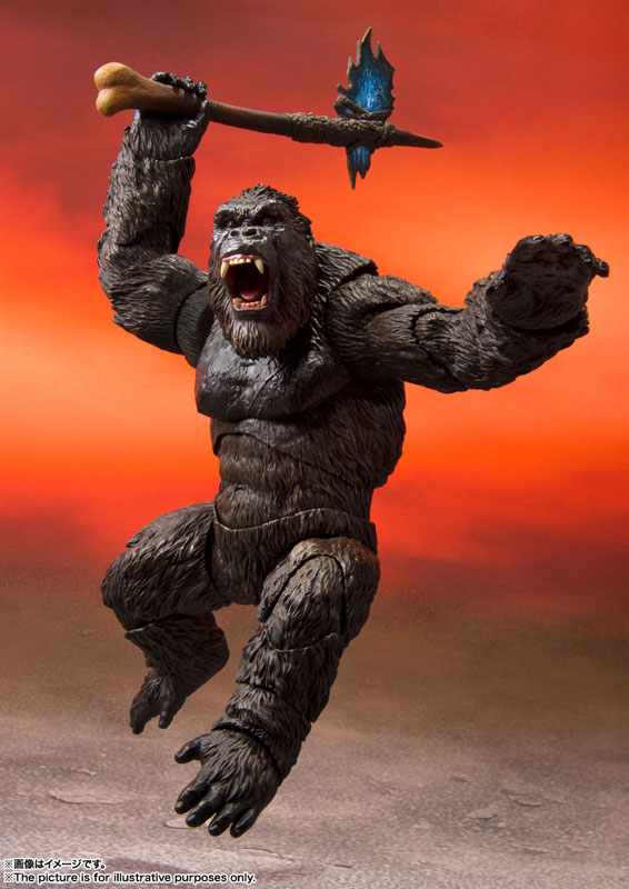 S.H.MonsterArts KONG from Movie (GODZILLA VS. KONG) 2021