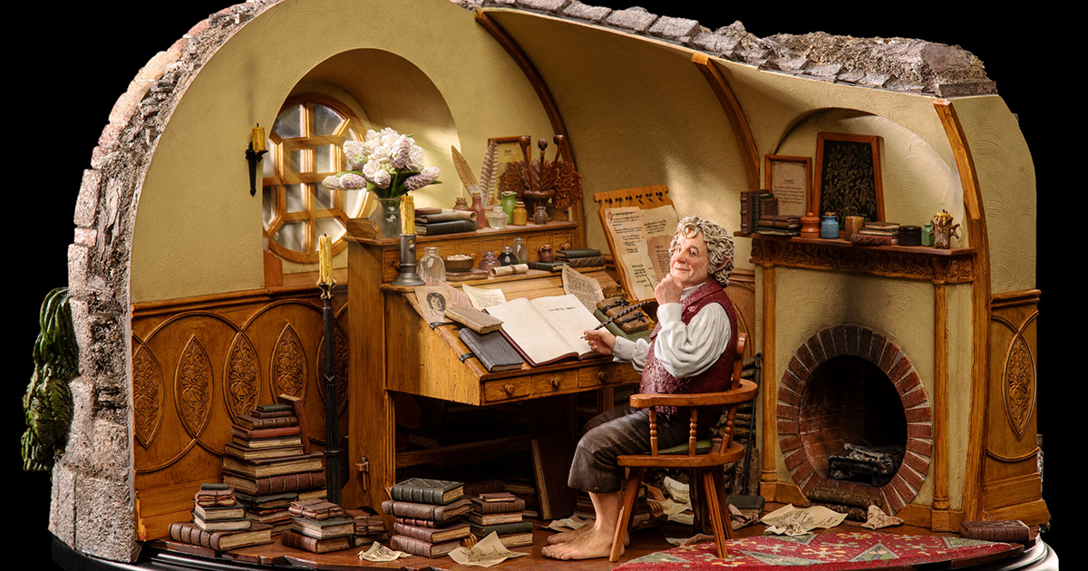  BILBO BAGGINS™ IN BAG END 1/6 scale statue-Limited Edition