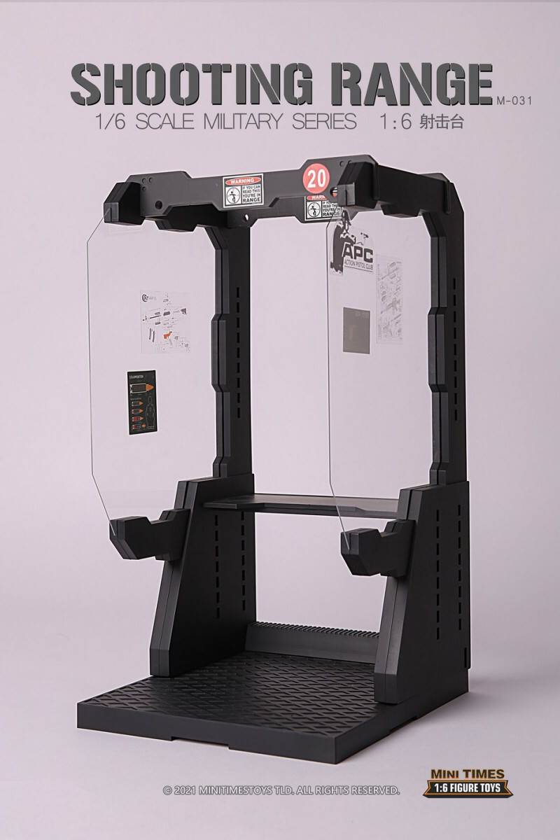 Soldier shooting platform scene 1/6