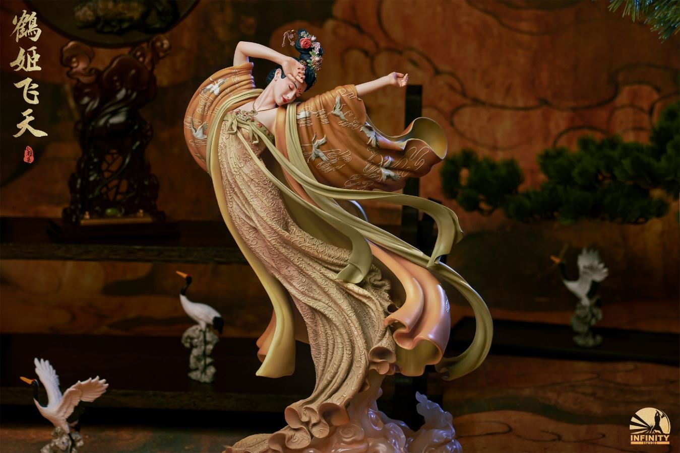 Elegant Beauty Series The Flying Princess Crane