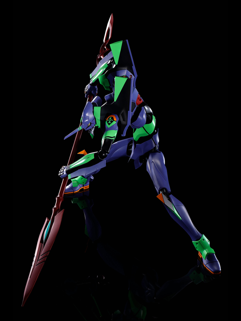 DYNACTION General-purpose humanoid decisive weapon Android Evangelion Unit 1 + Cassius Spear (Renewal Color Edition)