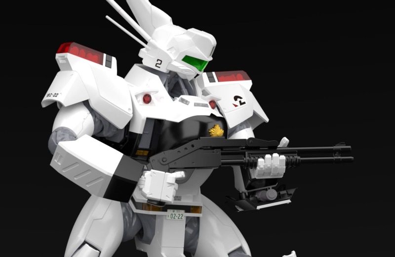ACKS No.MP-03 Mobile Police Pattray 1/43 AV-98 Ingram Unit 2