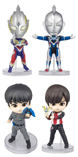 Figuarts mini Ultraman Trigger Multi Type/Z Original / Haruki Natsukawa / Manaka Kengo 4Types Set