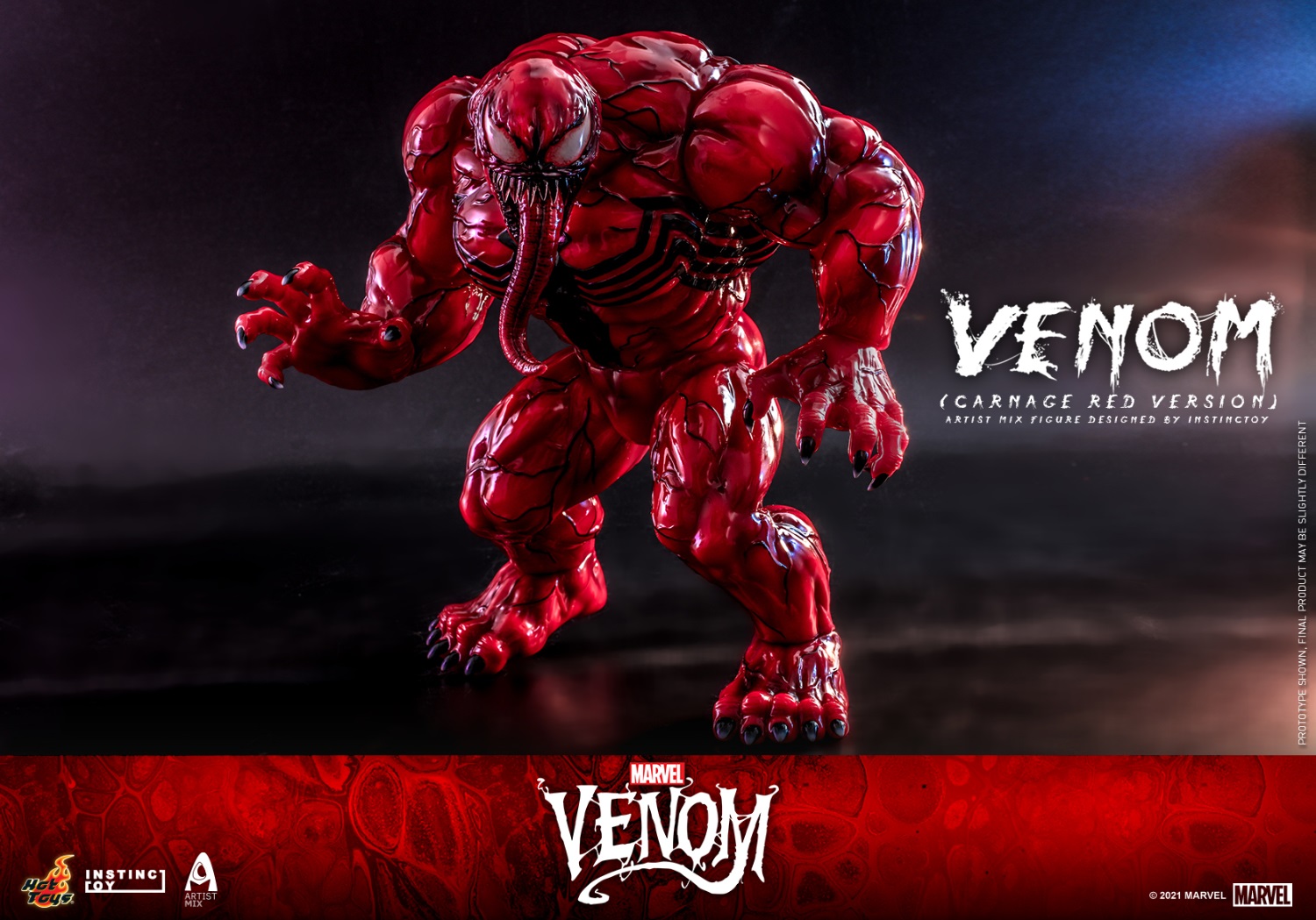 Venom (Carnage Red Version) 1/6