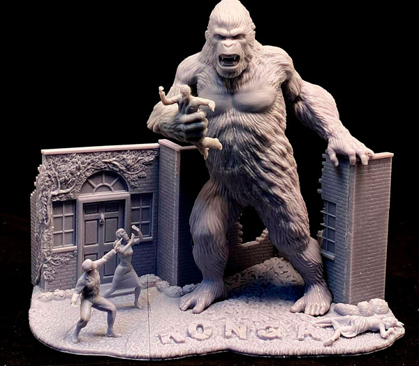 1/35 Giant Monkey Monster Conga Plastic Model