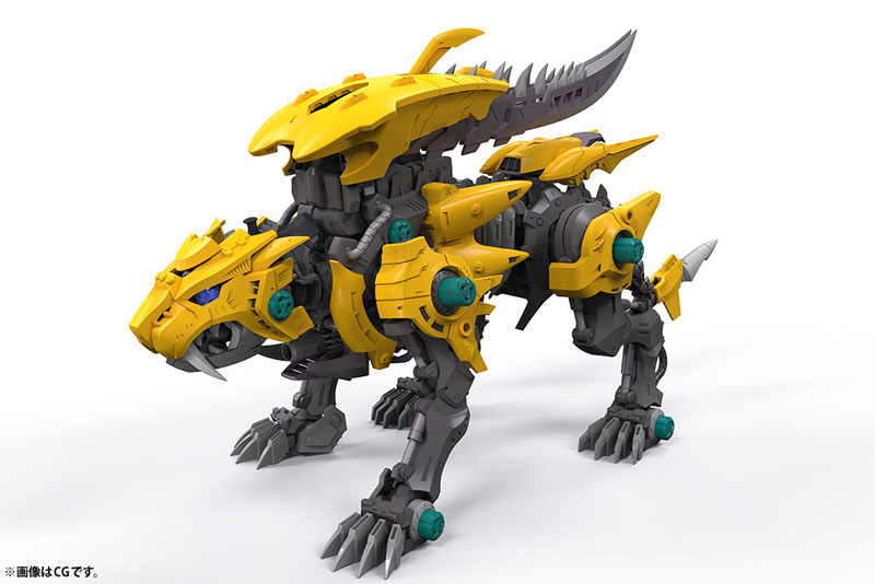 HMM ZOIDS Wild Fangtiger 1/35