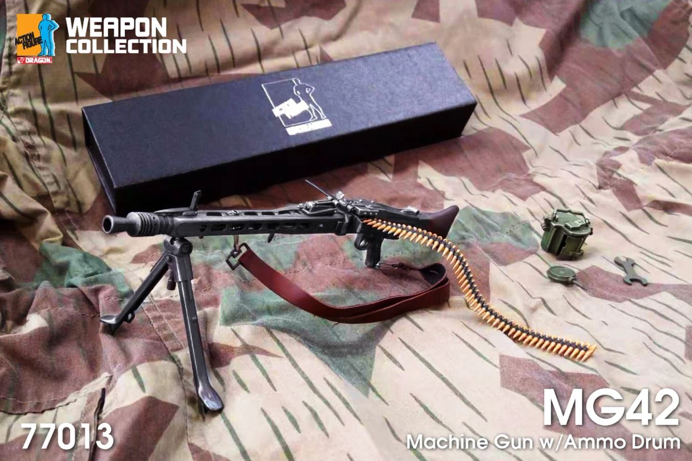Weapon Card Series-MG42 Heavy Machine Gun Sight Version 77013 & Airborne Version 77014 1/6