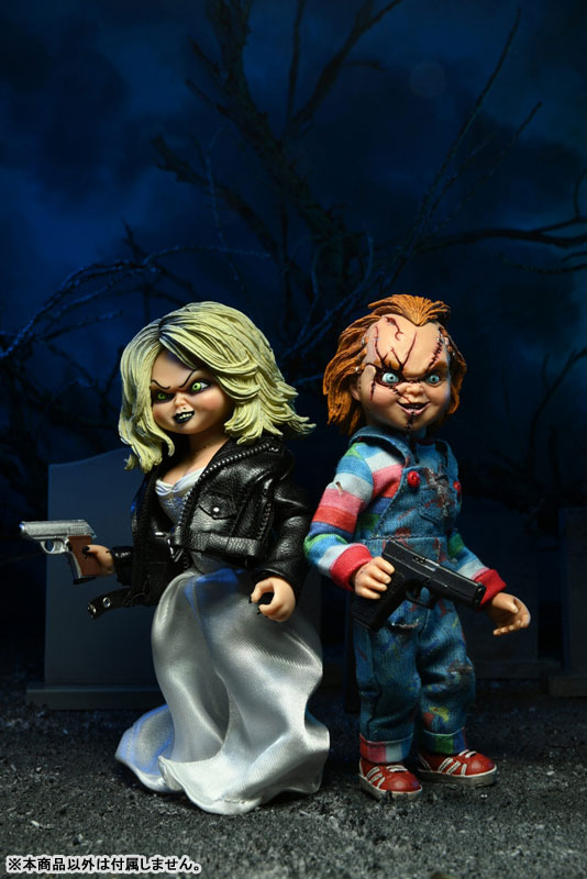 Child Play Chucky Bride / Chucky & Tiffany Action Doll 2PK