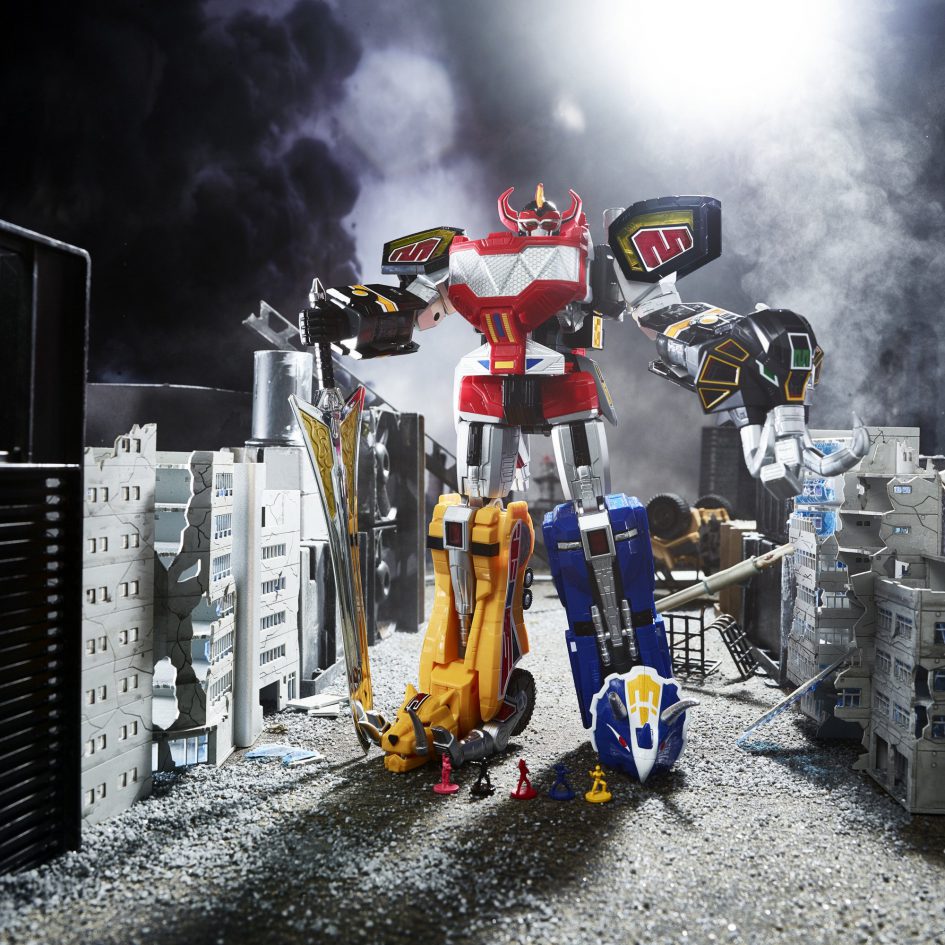 Power Ranges modular Dino Megazord