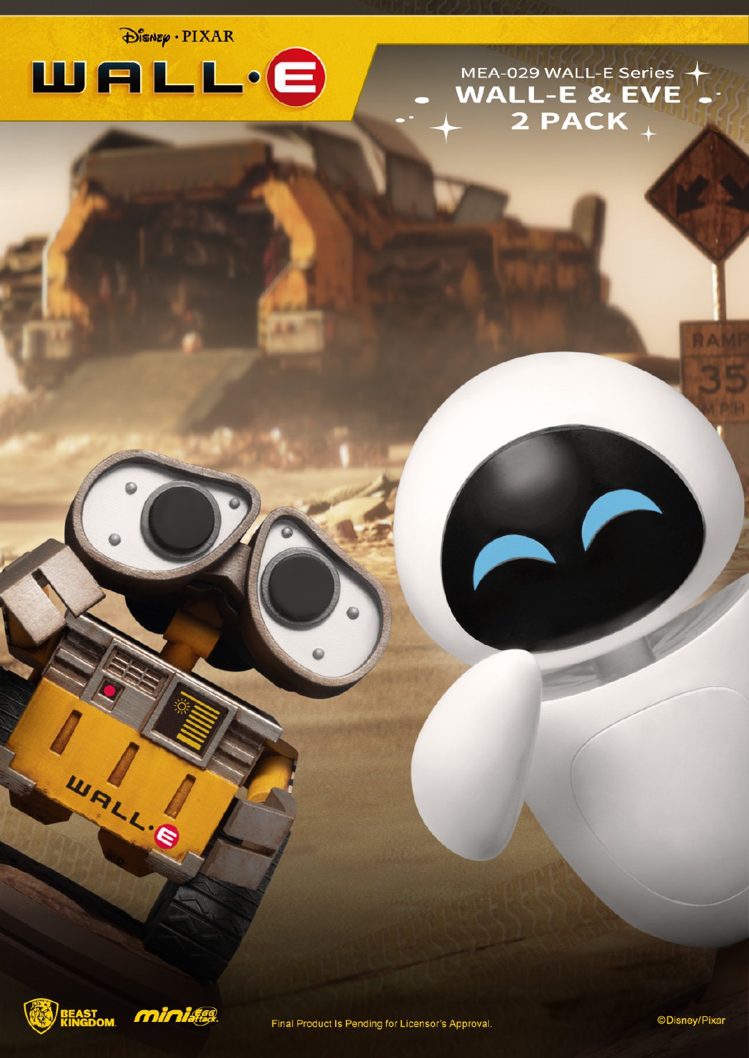 Robot Story - Wall-E & Eva