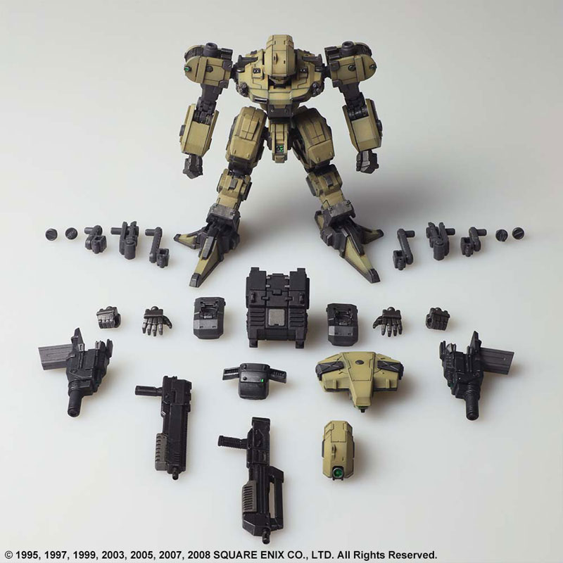 Front Mission Structure Arts 1/72 Plastic Model Kit Series Vol.3
