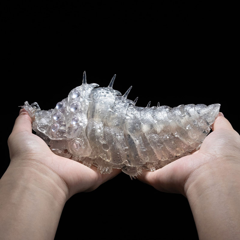 Takeya Style Jizai Okimono Nausicaa of the Valley of the Wind Ohmu Clear