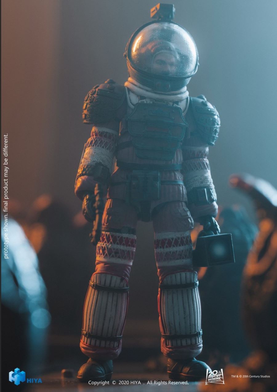 Hiya Extreme Mini Series 1/18 Alien Movie Space Suit Dallas