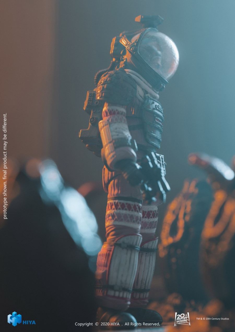 Hiya Extreme Mini Series 1/18 Alien Movie Space Suit Dallas