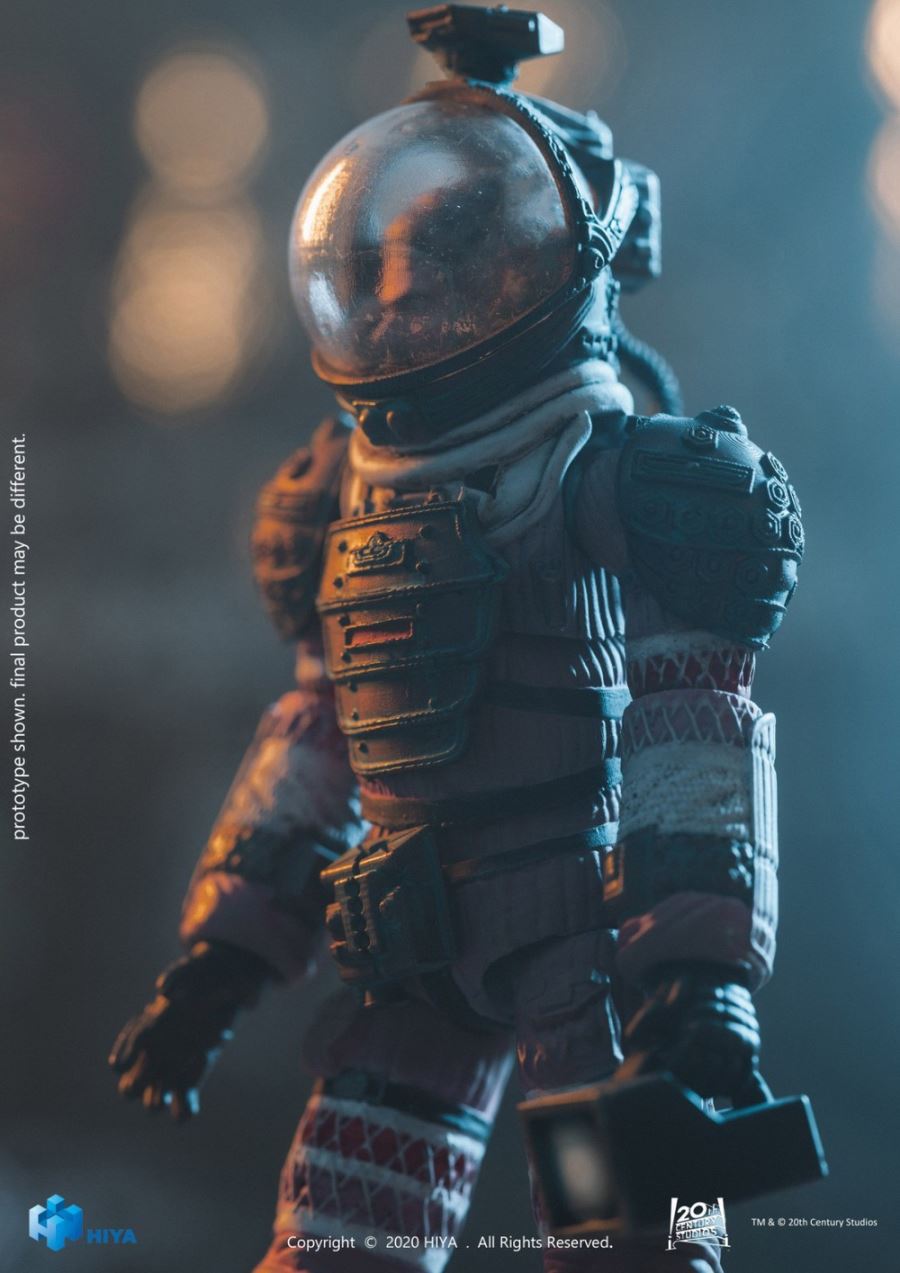 Hiya Extreme Mini Series 1/18 Alien Movie Space Suit Dallas