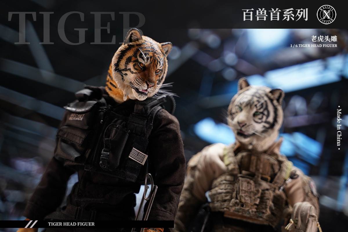 Tiger Head Figuer