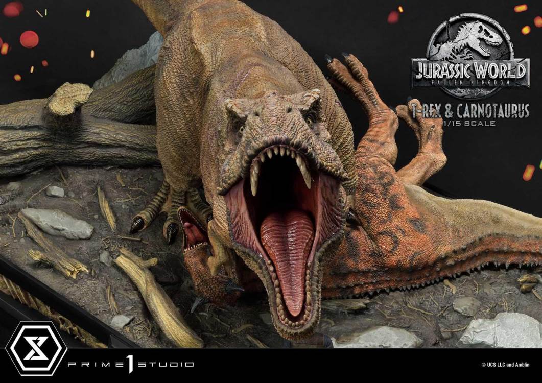 Jurassic World: Fallen Kingdom (Film) Tyrannosaurus-Rex & Carnotaurus