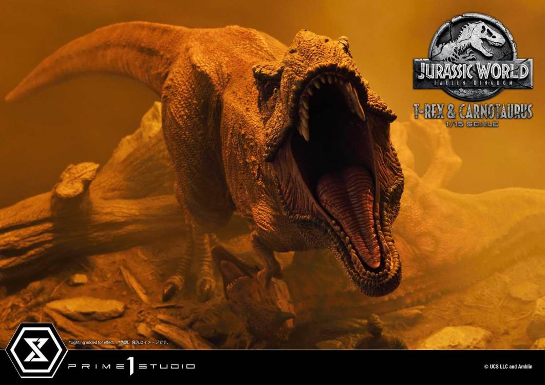 Jurassic World: Fallen Kingdom (Film) Tyrannosaurus-Rex & Carnotaurus