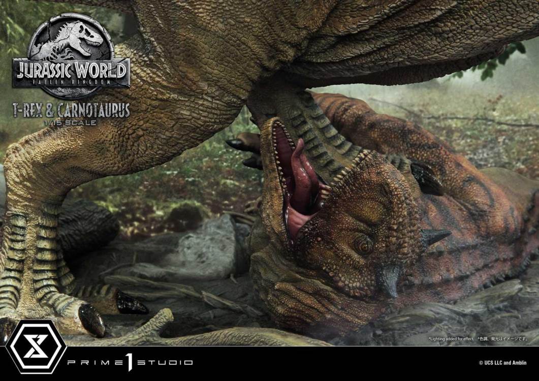 Jurassic World: Fallen Kingdom (Film) Tyrannosaurus-Rex & Carnotaurus