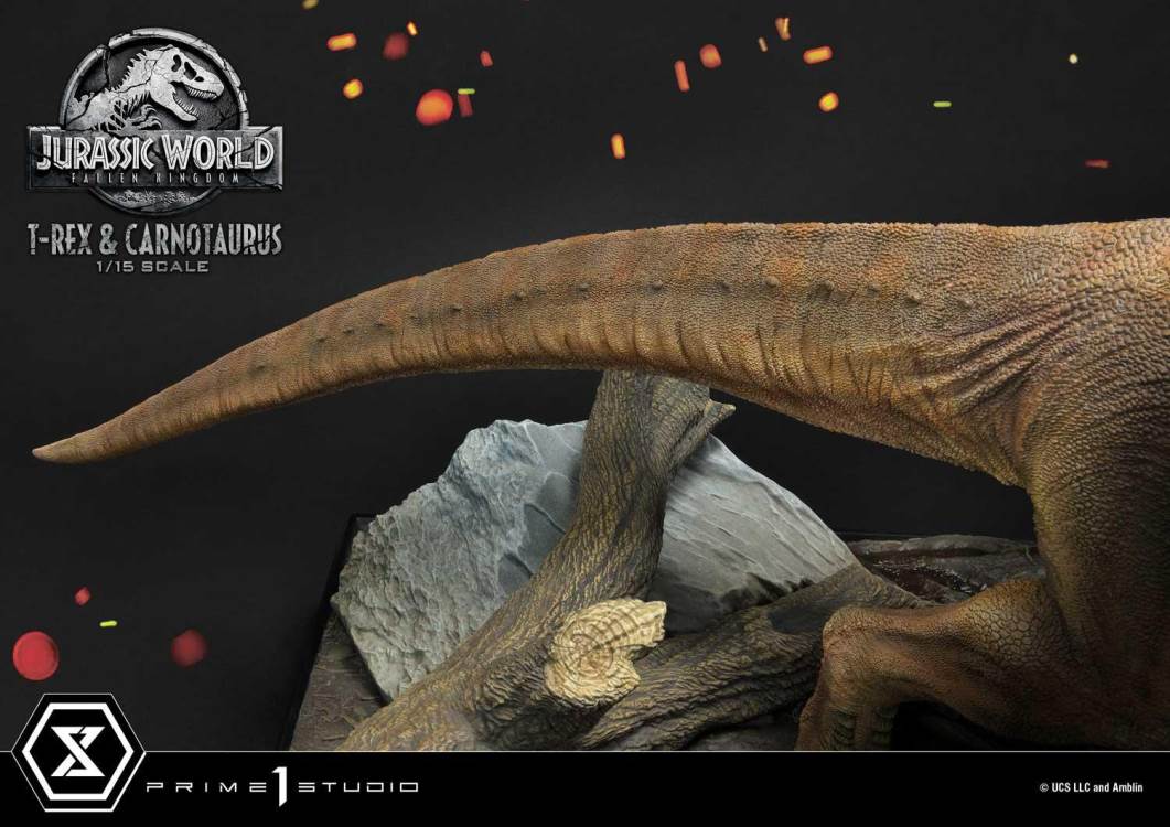 Jurassic World: Fallen Kingdom (Film) Tyrannosaurus-Rex & Carnotaurus