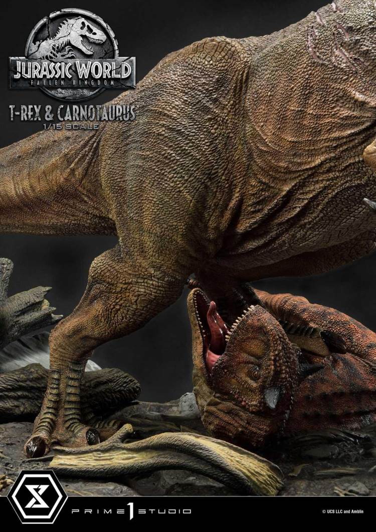 Jurassic World: Fallen Kingdom (Film) Tyrannosaurus-Rex & Carnotaurus